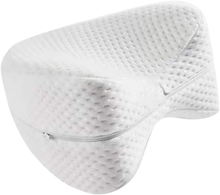 Coussin Genoux Mémoire Forme Gel - Ergonomique Dormeur Côté - Linenspa