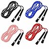 Skipping-Rope-Adult-Fitness-Jump-Rope-Gym-Workouts-outdoor-Training-for-Fat-Burning-Boxing-MMA-Exercises-Speed-Fitness-Weighted-Skipping-Ropes-for-Women-Men-Pink Skipping Rope Adult Fitness Jump Rope Gym Workouts & outdoor Training for Fat Burning Boxing, MMA Exercises Speed…