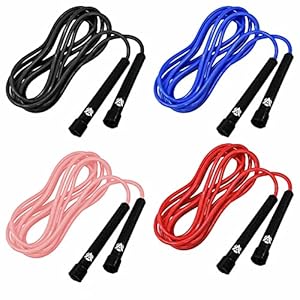Skipping-Rope-Adult-Fitness-Jump-Rope-Gym-Workouts-outdoor-Training-for-Fat-Burning-Boxing-MMA-Exercises-Speed-Fitness-Weighted-Skipping-Ropes-for-Women-Men-Pink Skipping Rope Adult Fitness Jump Rope Gym Workouts & outdoor Training for Fat Burning Boxing, MMA Exercises Speed…