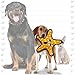 TUFFY - World's Tuffest Soft Dog Toy - Ocean Starfish - Squeakers - Multiple Layers. Made Durable, Strong & Tough. Interactive Play (Tug, Toss & Fetch). Machine Washable & Floats