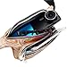 Shiny Neon Fanny Bag for Women Rave Festival Hologram Bum Travel Waist Pack (Champagne)