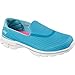 Skechers Performance Women's Go Walk 3 Slip-On Walking Shoe,Turquoise,9 M US