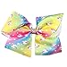 8 Inch Big Hair Bows Grosgrain Boutique Large Unicorn Bow Clips For For Teens Kids Toddlers Set of 6