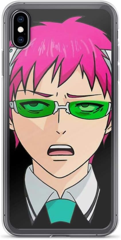 nasboy Saiki Case Cover Compatible for iPhone (Xs Max)