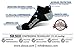 SB SOX 2-Pair Compression Running Socks for Men and Women – Low Cut/Ankle Athletic Socks for All-Day Wear (X-Large, Black/Gray)