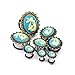 Aqua Mermaid Cameo Single Flare Plug 2G-1
