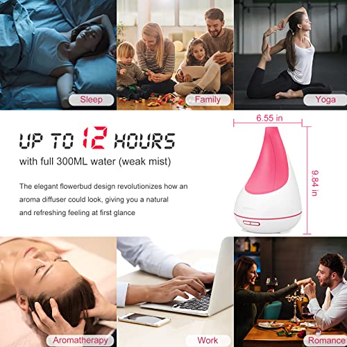 VOCOlinc Smart Diffusers for Essential Oils Large Room, 300ml