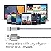 JASTEK Micro USB Cable 3Pack (0.8ft, 3.3ft, 6ft) Durable Nylon Braided High Speed 2A Current Charging Cables for Android, Samsung, Sony, Huawei, HTC, Nokia, LG, Nexus and Other Smartphones - Grey