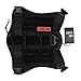 OneTigris Tactical Service Dog Vest – Water-resistant Comfortable Military Patrol K9 Dog Harness with Handle (Extra Large, Black)