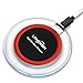 Fast Wireless Charger, Laniakea [Fast Charge] Fast QI Wireless Charging Pad for Samsung Galaxy S8 S8 Plus S7 S7 Edge, S6 S6 Edge Plus S6 Edge S6 Active, Note 5, Nexus 6 5, Nokia Lumia 1520, etc