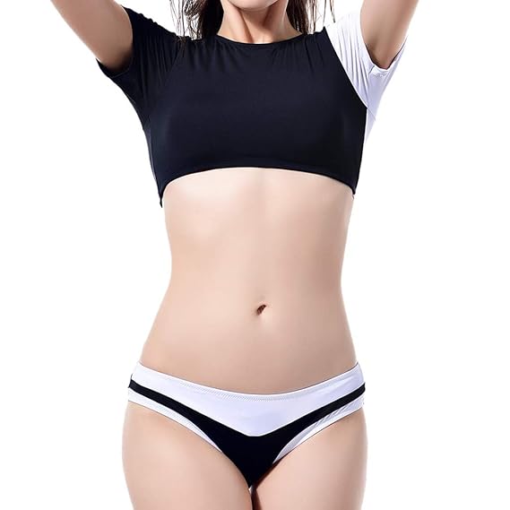 half sleeve swimwear