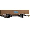TRQ Front Left CV Axle Shaft Assembly Drivers Side Compatible with 2015-2018 Nissan Altima 2016-2020 Maxima