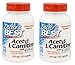 Doctor's Best Acetyl-L-Carnitine, 500 mg, 120 Veggie Caps Pack of 2