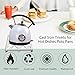 Square Cast Iron Trivet White Metal Trivets for Kitchen Dining, Hot Pot Holder Hot Pads for Table & Countertop - Heat Resistant Teapot Trivets