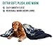 PetAmi Deluxe Dog Blanket for Large Dogs | Sherpa Fleece Pet Throw Blanket for Couch Sofa Bed | Soft Durable Reversible Furniture Protector for Medium Dog Cat Puppy – 80×60 Plaid Navythumb 2