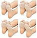 HONOW Women's Cotton Half Toeless Socks Wicking Casual (Pack of 4)