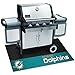 Fanmats 12190 NFL Miami Dolphins Vinyl Grill Mat , 26