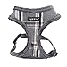 Puppia Kemp Harness-A for Pets, Mélange Grey, Large