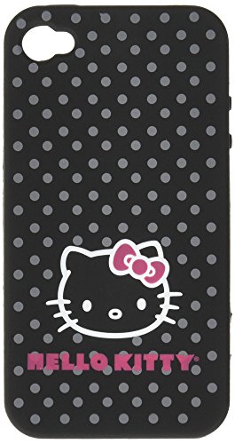 Hello kitty gel case for iphone 4/4s - black (hk-21709)