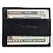 Alpine Swiss Genuine Leather Super Thin Slim Cash Strap Front Pocket Wallet