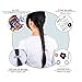 Hair Ties for Women - 101 PCS Natural Curly Hair Bands Rope Assorted (15 Styles ) Colored Thick Hair Elastic Bands Ribbon No Crease Ponytail Holders