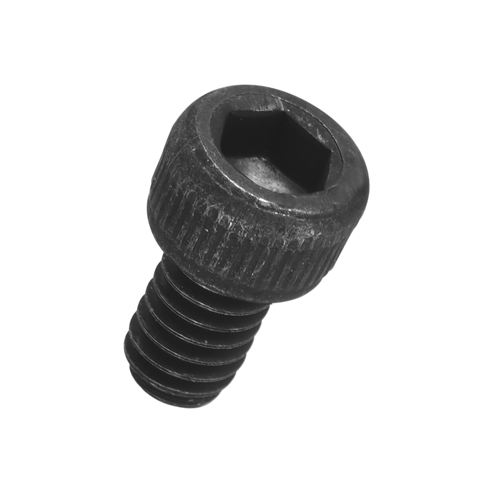 Kozelo 100pcs Socket Head Cap Screws - [#8-32 x 1/4"] Alloy Steel Black Oxide Grade 12.9 Internal Hex Screw for 3D Printer Furniture Industrial Use, Black