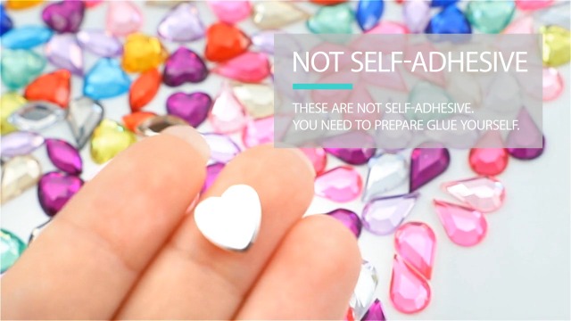 6 JPSOR+Flatback+Rhinestones+Gemstone+Embellishments