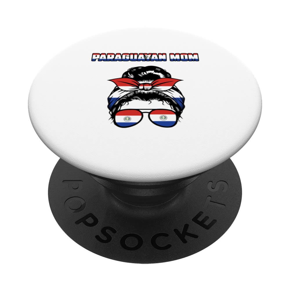 because I'm the paraguyan mom that's why Paraguay mom PopSockets Swappable PopGrip