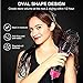 ZDATT Hot Air Hair Brush & Volumizer, 3-in-2 Salon Styling Hair Dryer and Styler, Negative Ion Straightening Brush Curl Brush, Multi-functiona(AA)thumb 4