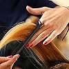 Hair-CombProfessional-Hairdressing-Carbon-Fibre-Styling-Comb-Black-Anti-Static-Chemical-And-Heat-Resistant-Parting-Combs-For-All-Hair-Types-Fine-and-Wide-Tooth-Comb-For-Men-and-Women Hair Comb,Professional Hairdressing Carbon Fibre Styling Comb, Black Anti Static Chemical And Heat Resistant Parting…