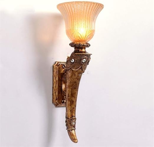 Eisen Led Wandleuchte For Loft-Studie Foyer Esszimmer Retro Nacht