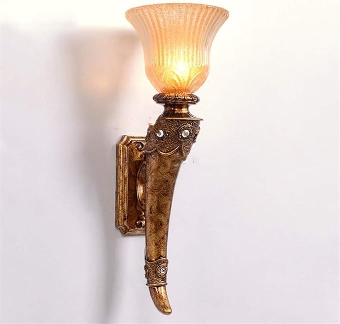 Eisen Led Wandleuchte For Loft-Studie Foyer Esszimmer Retro Nacht