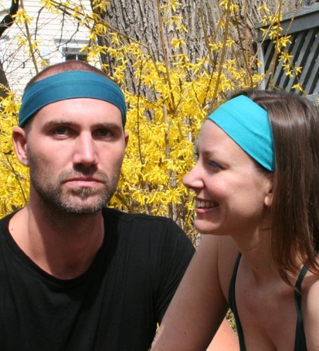 Wholesale Dozen Pack Printable Cotton Headbands Small - Black (12pack)