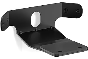 Chunxiao Metal Speaker Mount for Sonos Era 300 Corner Wall Mount Bracket with Anti-Slip Pads - Low Profile Wall Mount for Son
