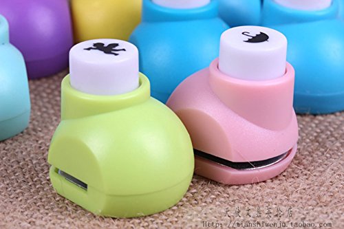 Rimobul Mini Paper Craft Punch - Set of 48 (Random Cutting Shape)