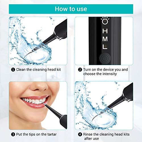 Ultrasonic Teeth Cleaner for Teeth, NICARE Plaque Remover Dental