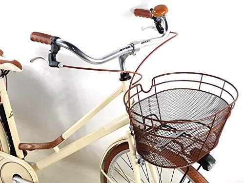 cream vintage bike
