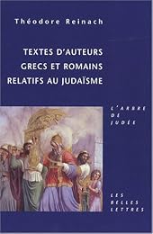 Textes d'auteurs grecs et romains relatifs au judaïsme