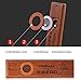 Medeer Kazoos Wooden Kazoo Wood Harmonica for Kids Adults Musical Instrument Ukulele Guitar Partner with Metal Box for Music Lover