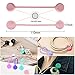 AIPP 14 Pack Multi Color Strong Magnetic Twist Ties String Winder Cable Organizer Wrap for Earphone, Keychains Management