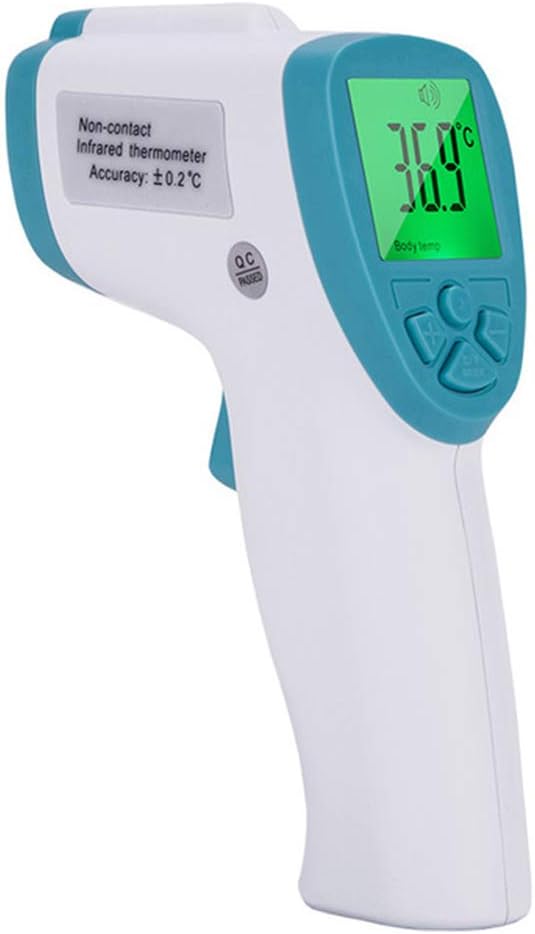 WUTONG Human Body Temperature Gun, Forehead Baby/Adult Digital Thermometer Thermometer Body Non-Contact Temperature Measuring Device with LCD