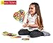 LIRS TOYS Magnetic Building Blocks Toy - 72 pcs Set of Fun, Creative, Educational 3D Construction. Plastic Tiles for Kids Age 3+ with Carry Case and Alphabet Squares. for Boys and Girls