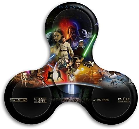 Star Wars Hand Spinner Fidget Toy For For Student Adults Triangle EDC Fidget Spinner Toy Fingertip Gyro For For ADD, ADHD, Anxiety High Speed