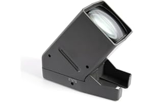 35mm Slide Viewer 3X Magnification and Desk Top LED Lighted Illuminated Viewing for 35mm Slides Positive Film Negatives
