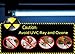 9” Linear UV Ozone Clean & Sanitizer Lamp Kit for up to 100 sq. ft. Room with 5ft Cord and Plug (Ozone)