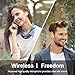 Wireless Earbuds Bluetooth Earbuds True Wireless Earbuds TWS Bluetooth Headphones Stereo in-Ear Built-in Mic Headset 5.0 True Wireless Headphones Wireless Headphones Touch Control Auto Pairing