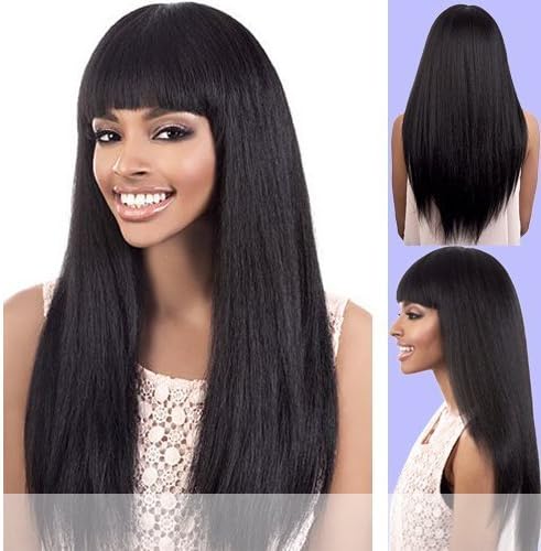 Y. MAXI (Motown Tress) - Synthetic Full Wig in JET BLACK by Oradell International Corporation