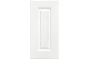 BOTOOT Built-in Cabinet Doors - Cabinet Doors for Kitchen, Living Room, Bedroom, Bathroom - 24 Inch High (White Texture, 12 Inch Wide)