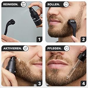 Anthony Brown Beard Growth Kit anwendung