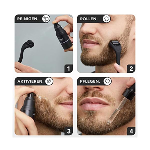 Anthony Brown Beard Growth Kit anwendung